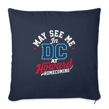 Load image into Gallery viewer, May See Me in DC at Homecoming Throw Pillow Cover 18” x 18” (2025) - PMV763 LLC