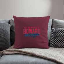 Load image into Gallery viewer, May See Me in DC at Homecoming Throw Pillow Cover 18” x 18” (Remix 2025) - PMV763 LLC
