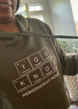 Load image into Gallery viewer, You Know — Periodically Howard Women's Crop Hoodie