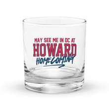 Load image into Gallery viewer, May See Me In DC HU Homecoming Rocks Glass (2025)