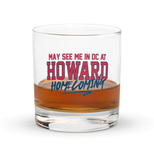 Load image into Gallery viewer, May See Me In DC HU Homecoming Rocks Glass (2025)