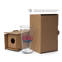 Load image into Gallery viewer, May See Me in DC at HU Homecoming Pint Glass (2025)