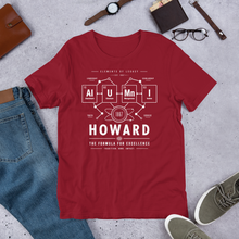 Load image into Gallery viewer, Al·U·Mn·I — Elements of Legacy Unisex Tee (Dark)