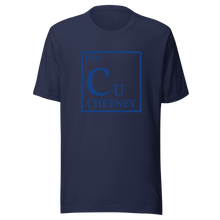 Load image into Gallery viewer, 1837 Cu Periodic Table Short - Sleeve Unisex T-Shirt - PMV763 LLC
