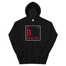 Load image into Gallery viewer, 1867 B Periodic Table Hoodie Red Letters (Fall 2021) - PMV763 LLC
