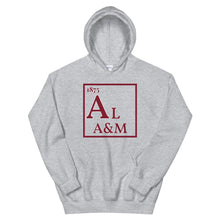 Load image into Gallery viewer, 1875 Al A&M Periodic Table Unisex Hoodie - PMV763 LLC