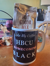 Load image into Gallery viewer, HBCU Homecoming Black Mug (15oz)