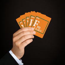 Load image into Gallery viewer, 1887 Fm Periodic Table Poker Cards (Orange)
