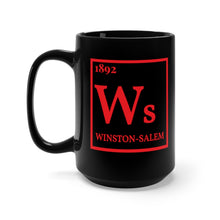 Load image into Gallery viewer, 1892 Ws Periodic Table Black Mug (15oz)