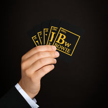 Load image into Gallery viewer, 1865 Bw Periodic Table Poker Cards