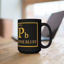 Load image into Gallery viewer, 1873 Pb Periodic Table Black Mug (15oz)