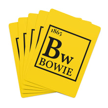 Load image into Gallery viewer, 1865 Bw Periodic Table Poker Cards (Gold)