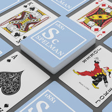 Load image into Gallery viewer, 1881 Sc Periodic Table Poker Cards (light blue)