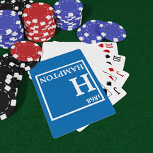 Load image into Gallery viewer, 1868 H Periodic Table Poker Cards