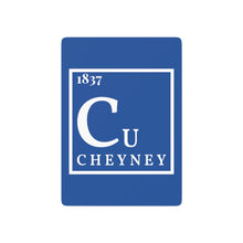Load image into Gallery viewer, 1837 Cu Periodic Table Poker Cards (alternate blue)