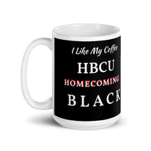 Load image into Gallery viewer, HBCU Homecoming Black Mug (15oz)
