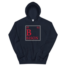 Load image into Gallery viewer, 1867 B Periodic Table Hoodie Red Letters (Fall 2021)