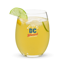 Load image into Gallery viewer, May See Me In DC at Homecoming Stemless Wine Glass (2025) - PMV763 LLC
