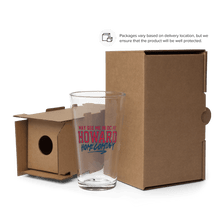 Load image into Gallery viewer, May See Me in DC at HU Homecoming Pint Glass (2025) - PMV763 LLC
