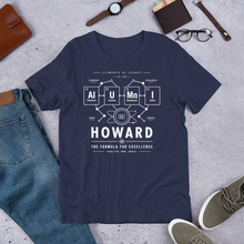 Load image into Gallery viewer, Al·U·Mn·I — Elements of Legacy Unisex Tee (Dark)
