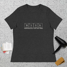 Load image into Gallery viewer, BiSON — Periodically on the Yard Women's Tee | Dark Colorways
