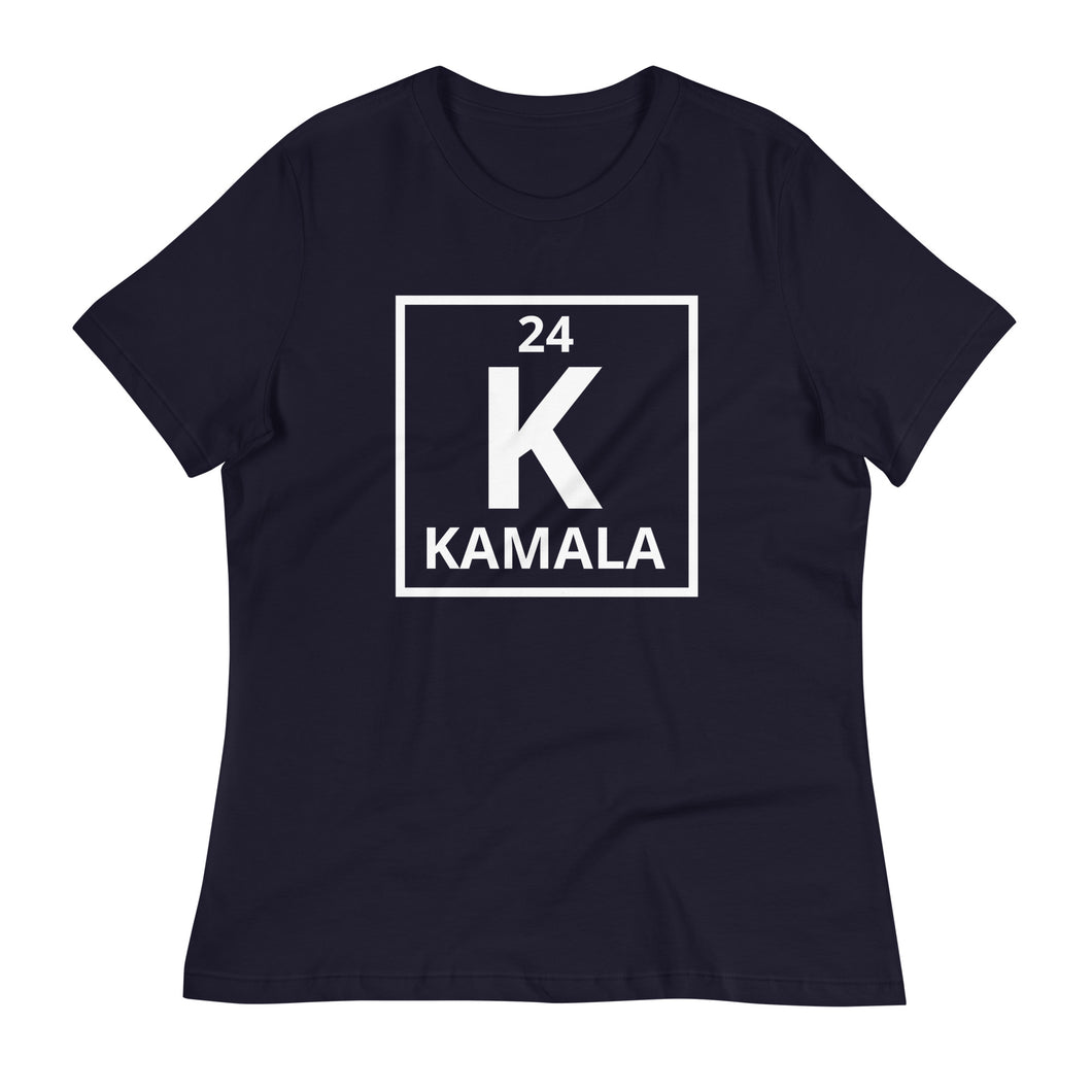 Women's Kamala Element T-shirt (Blue & White)