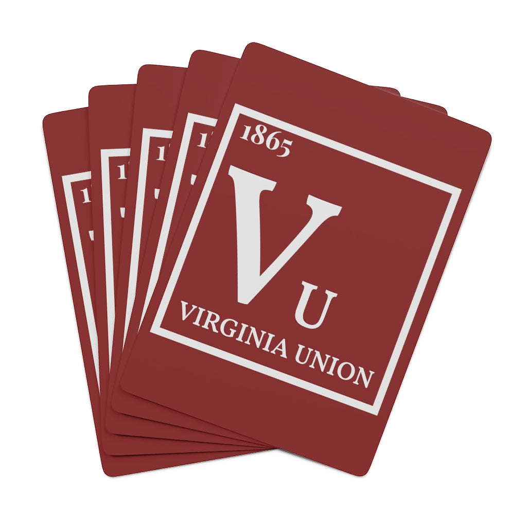 1865 Vu Periodic Table Poker Cards