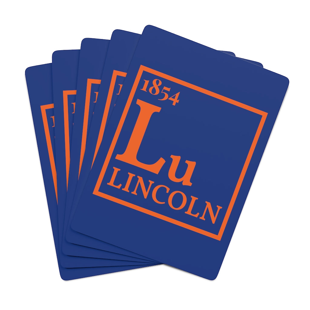 1854 Lu Periodic Table Poker Cards