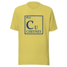 Load image into Gallery viewer, 1837 Cu Periodic Table Short - Sleeve Unisex T-Shirt - PMV763 LLC
