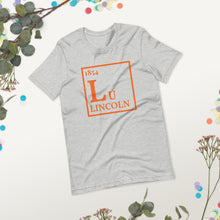 Load image into Gallery viewer, 1854 Lu Periodic Table Short - Sleeve Unisex T-Shirt (Black / Grey) - PMV763 LLC
