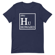 Load image into Gallery viewer, 1867 Hu Periodic Table Short Sleeve T-shirt Unisex (Navy) - PMV763 LLC
