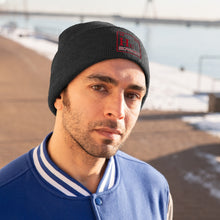 Load image into Gallery viewer, Hu Periodic Table Beanie (Red Logo White Outline)
