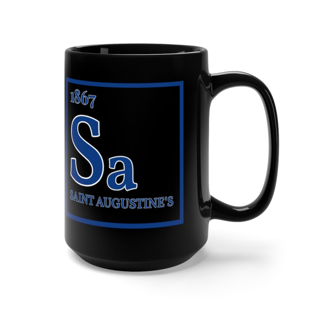 1867 Sa Periodic Table Black Mug (15oz)