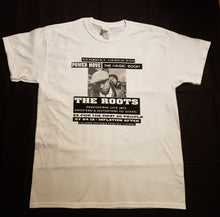 Load image into Gallery viewer, The Roots HU Concert Flyer Men&#39;s T-shirt (White)
