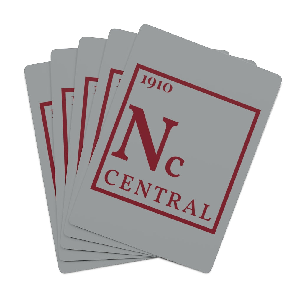 1910 Nc Periodic Table Poker Cards