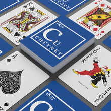 Load image into Gallery viewer, 1837 Cu Periodic Table Poker Cards (alternate blue)
