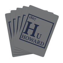 Load image into Gallery viewer, 1867 Hu Periodic Table Poker Cards (Gray)
