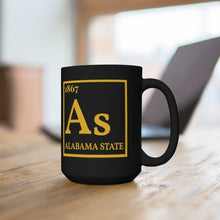 Load image into Gallery viewer, 1867 As Periodic Table Black Mug (15oz)
