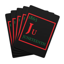 Load image into Gallery viewer, Juneteenth Periodic Table Poker Cards
