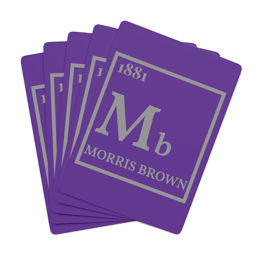 1881 Mb Periodic Table Poker Cards (alternate)