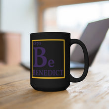 Load image into Gallery viewer, 1870 Be Periodic Table Black Mug (15oz)
