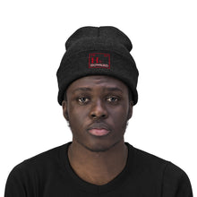 Load image into Gallery viewer, Hu Periodic Table Beanie (Red Logo White Outline)
