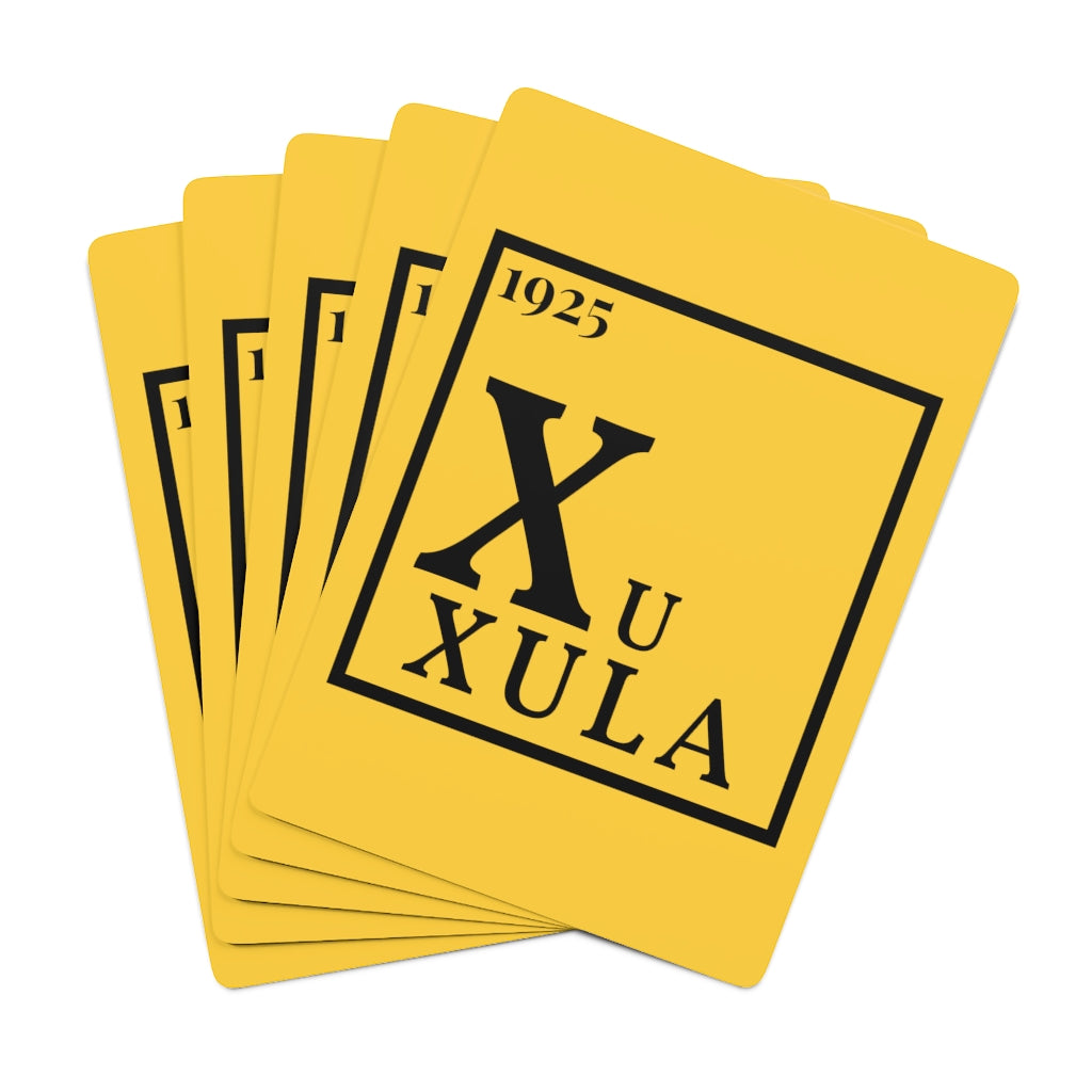 1925 Xu Periodic Table Poker Cards