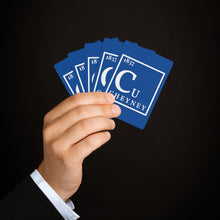 Load image into Gallery viewer, 1837 Cu Periodic Table Poker Cards (alternate blue)
