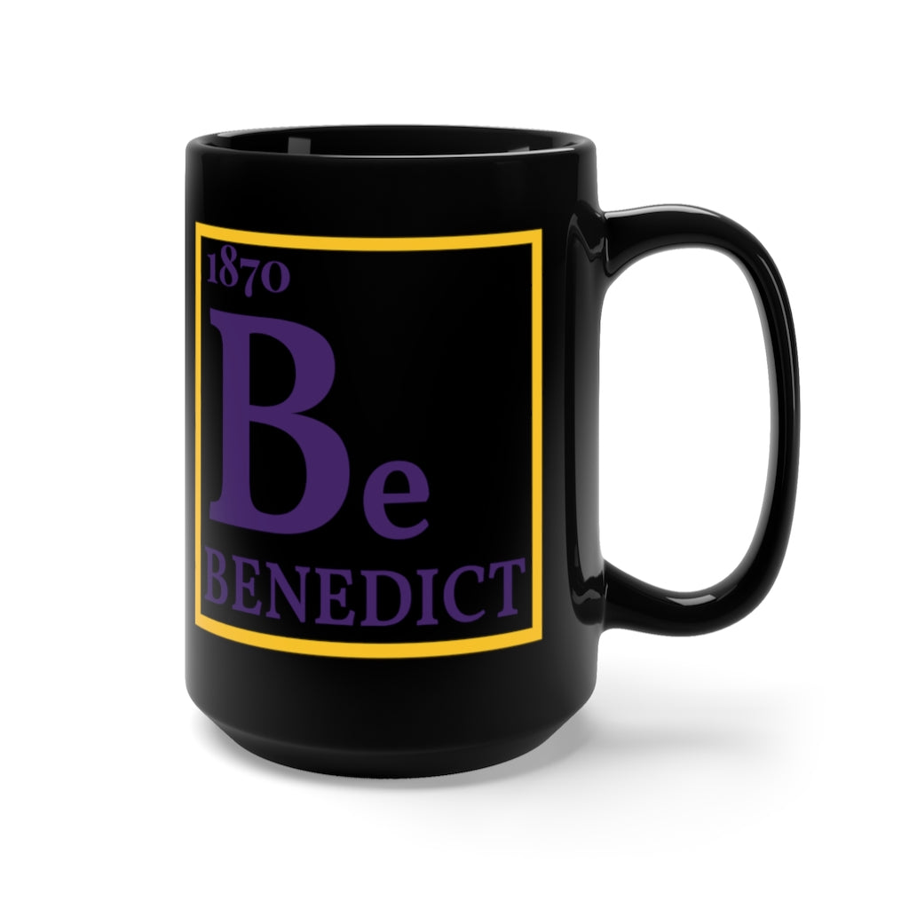 1870 Be Periodic Table Black Mug (15oz)