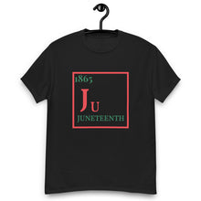 Load image into Gallery viewer, Men&#39;s 1865 Juneteenth Periodic Table T-shirt
