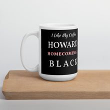 Load image into Gallery viewer, Howard Homecoming BLACK Mug
