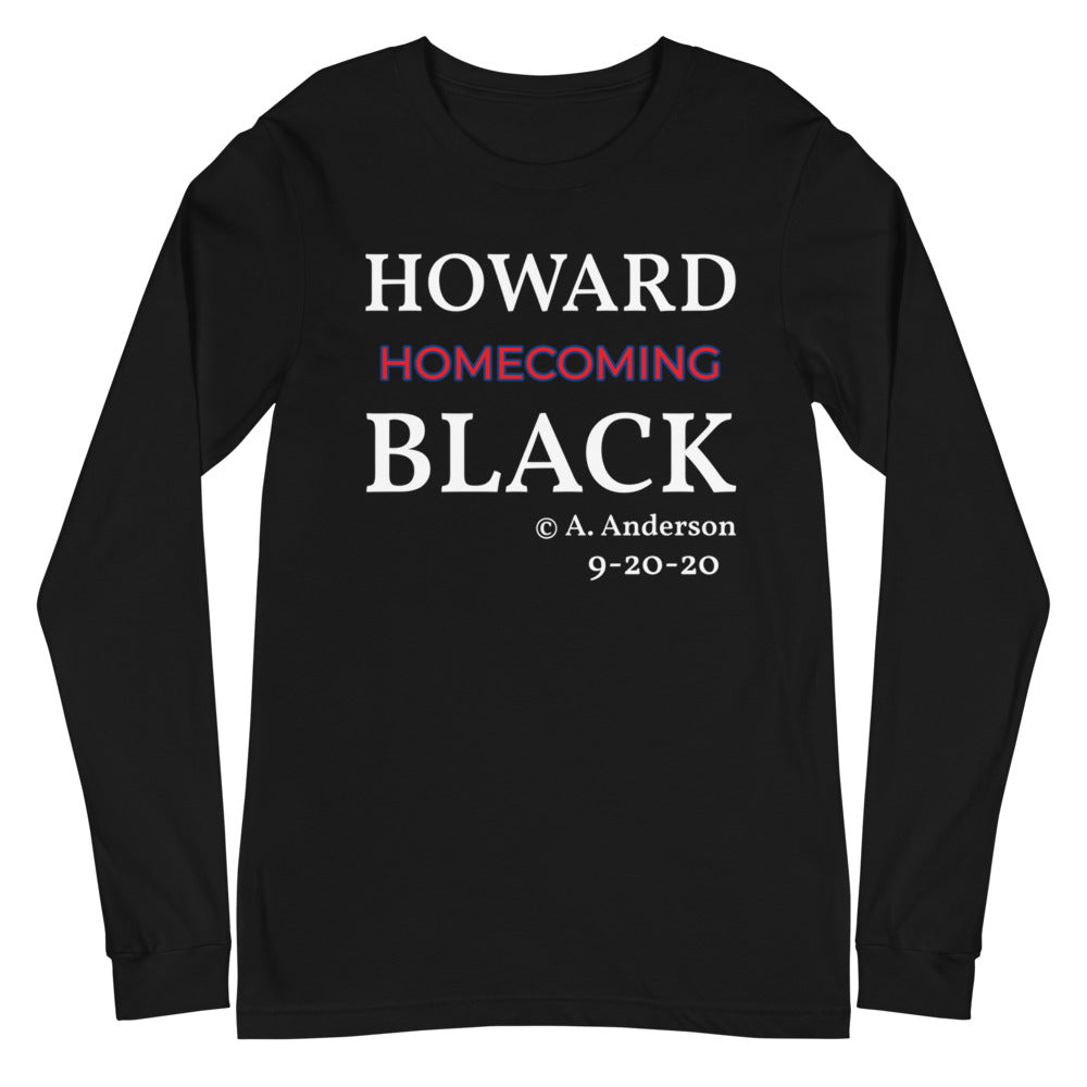 Unisex Howard BLACK Long Sleeve