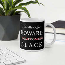 Load image into Gallery viewer, Howard Homecoming BLACK Mug
