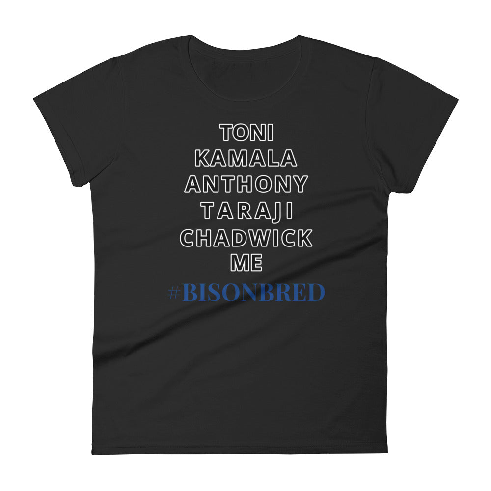 Women's Alumni Short Sleeve (Blue BisonBred)